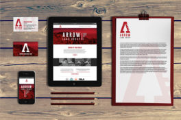 Arrow Land Group branding and website by Hot Dog Marketing