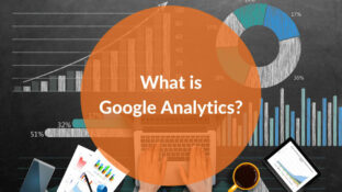 what-is-google-analytics title graphic Hot Dog Marketing