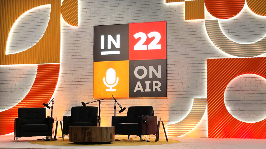 HubSpot Inbound 2022 Podcast Stage